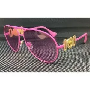 Versace Matte Pink 65mm Ladies Sunglasses Versace VE4475 Sunglasses 548587 Pink - eye-oo.com main image 4